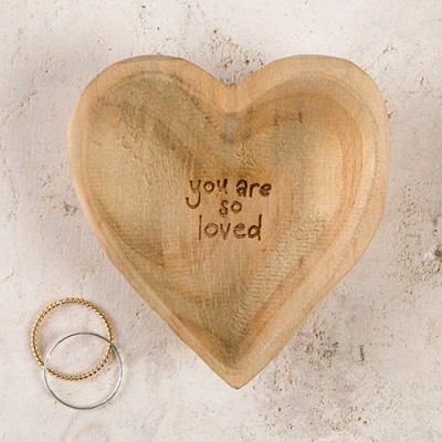 Wood Heart Dish So loved