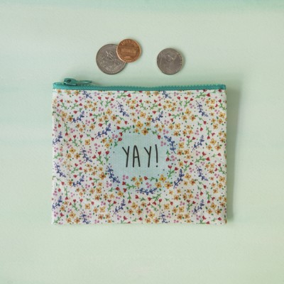 Zip Pouch Coin Yay!