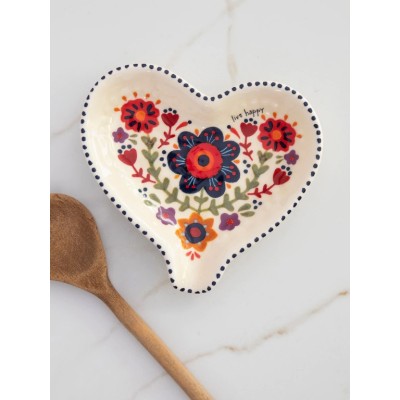 Spoon Rest Live Happy Heart