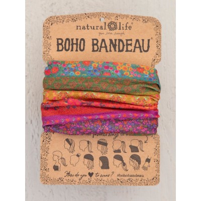 Boho Bandeau Rainbow Borders