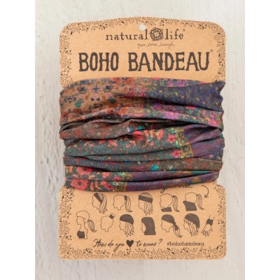 Boho Bandeau Dark Patchwork