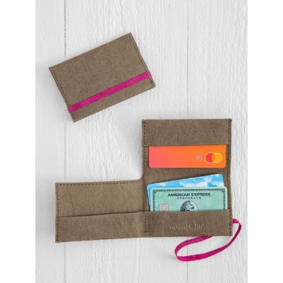 Penny Paper Card Holder Clay Brn