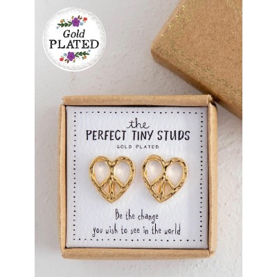 Perfect Tiny Studs Heart