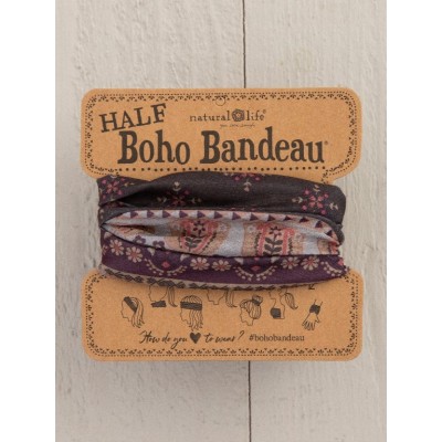 Boho Bandeau Half Mocha Tulips