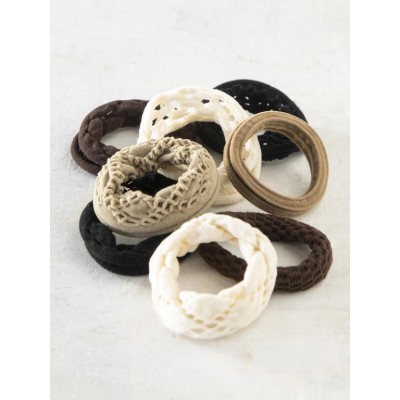 On The Run Hair Tie S/8 Black
