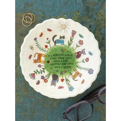 Ceramic Trinket Bowl Every Cat