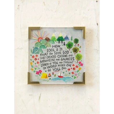 Corner Magnet How Cool Is God