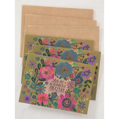 Greeting Card Set Floral Amazing Greeting Card Set Floral Amazing