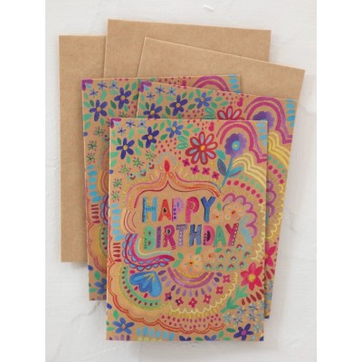 Greeting Card Set Birthday Fun