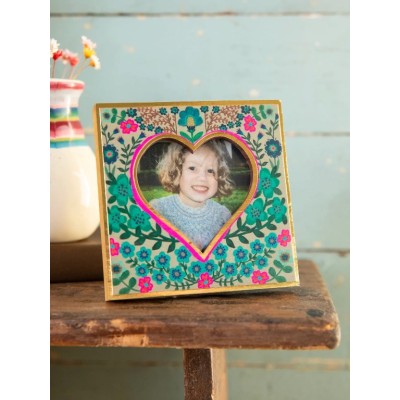 Heart Frame Mini Dusty Blue