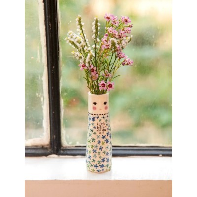 Folk Friend Bud Vase Life Is Better