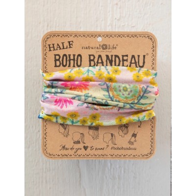 Boho Bandeau Half Mint Borders