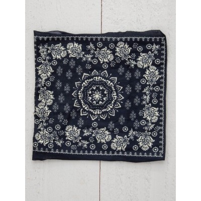 BoHo Bandeau Half Black Cream Mandala