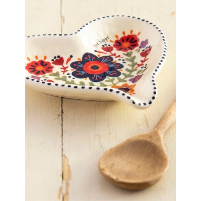 Spoon Rest Live Happy Heart