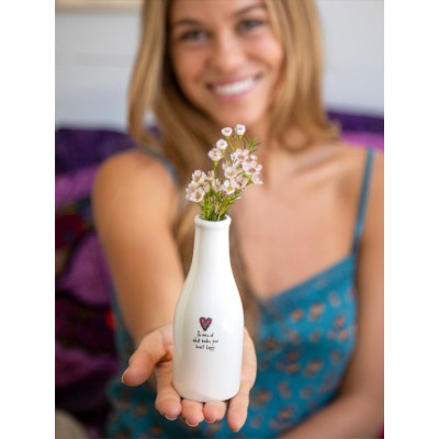 Bud Vase Artisan Heart