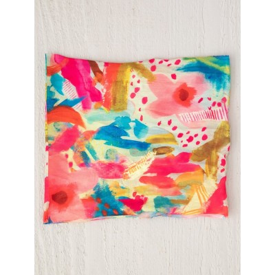 Boho Bandeau Half Abstract Floral