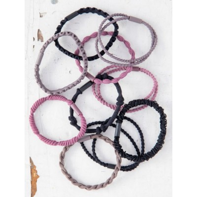 Textured Hair Ties S/10 Neutral