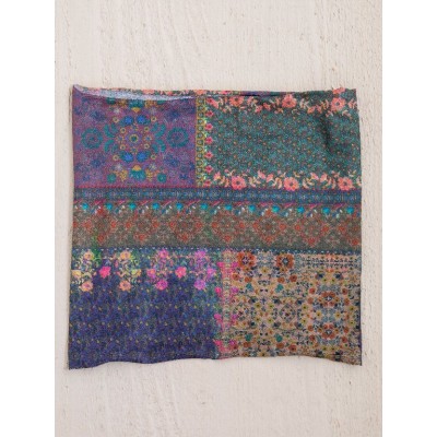 Boho Bandeau Half Dark Patchwork