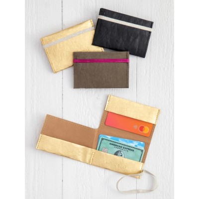 Penny Paper Card Holder Gold