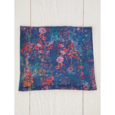 Boho Bandeau Half Watercolour Ind Floral