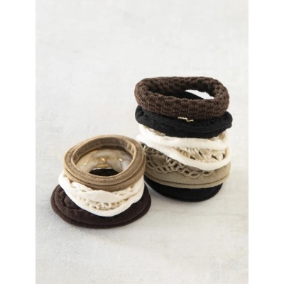 On The Run Hair Tie S/8 Black