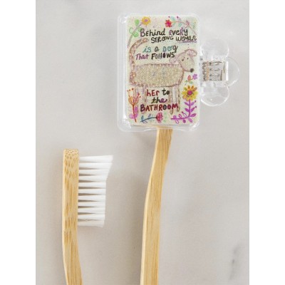 Toothbrush Covers Behind Every Strong