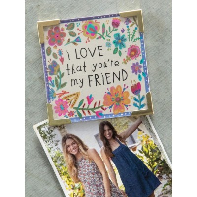 Corner Magnet I Love Friend