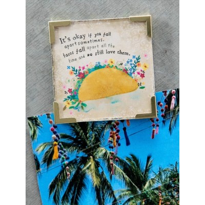 Corner Magnet Okay To Fall Apart Taco