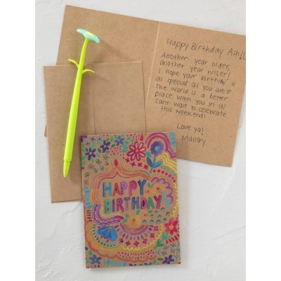 Greeting Card Set Birthday Fun