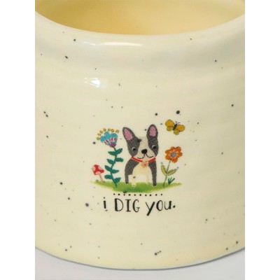 Crock Planter SM I Dig You