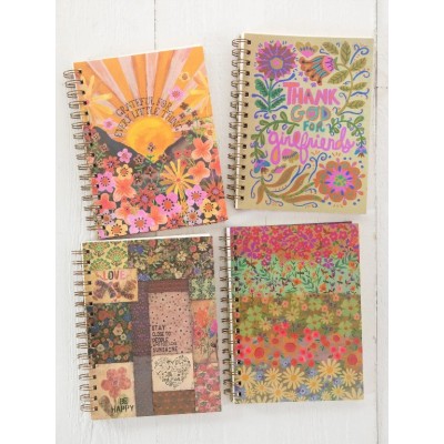 Spiral Notebook Cream Girlfriends