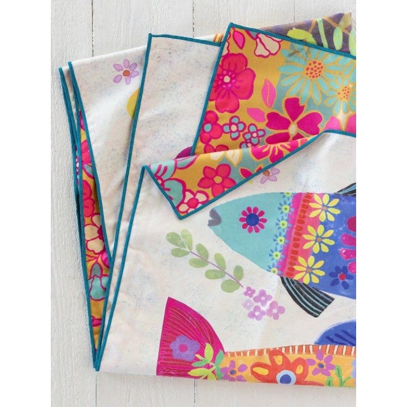 Beach Towel Cream Fish Beach Towel Cream Fish